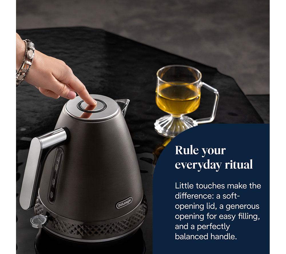 DELONGHI Diadema KBV3001.BK Jug Kettle - Black image number 3 of 6