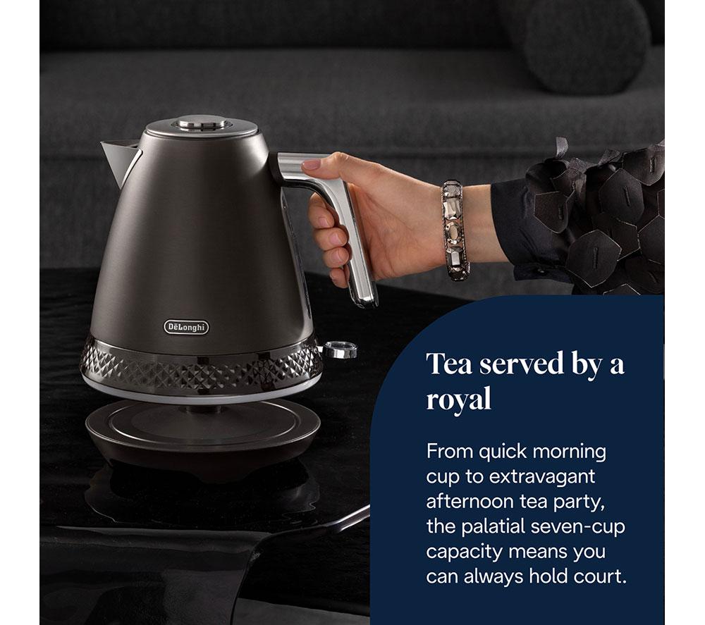 DELONGHI Diadema KBV3001.BK Jug Kettle - Black image number 5 of 6
