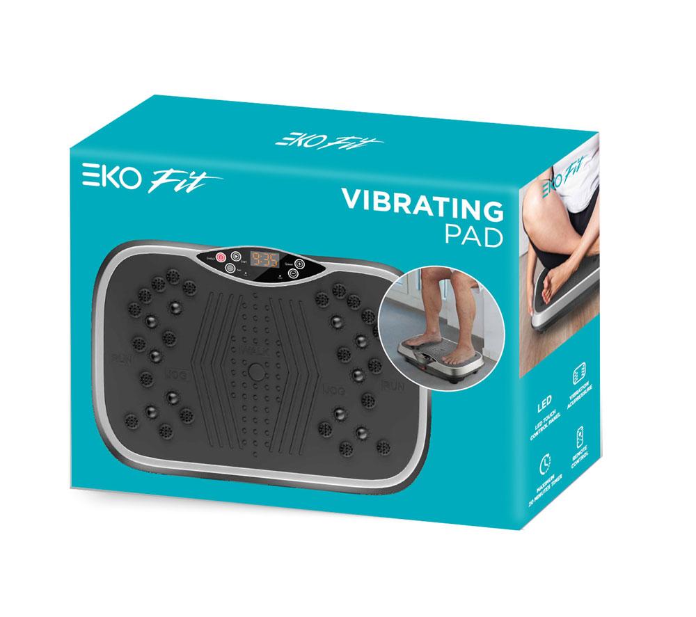 EKO FIT KFVP Vibration Plate Exerciser - Black image number 3 of 3
