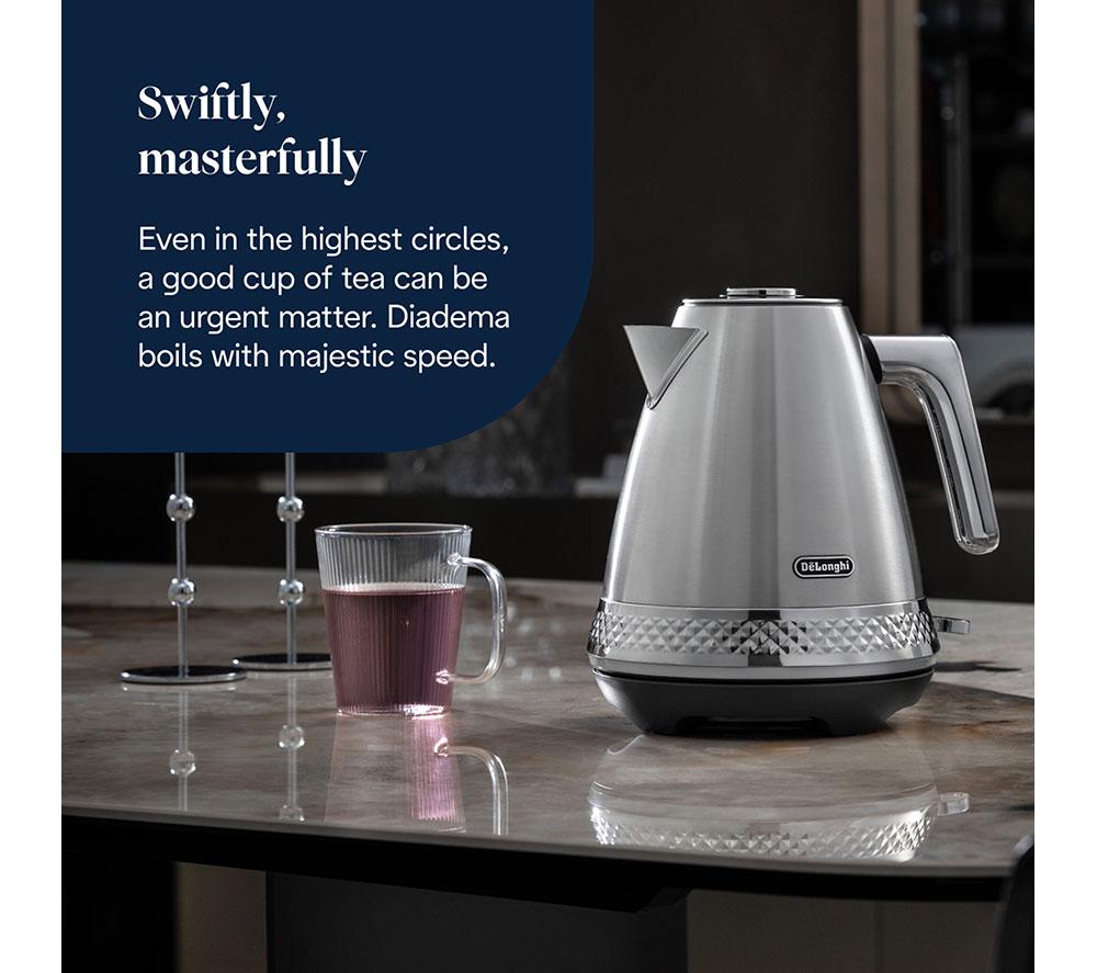DELONGHI Diadema KBV3001.M Jug Kettle - Stainless Steel image number 2 of 6