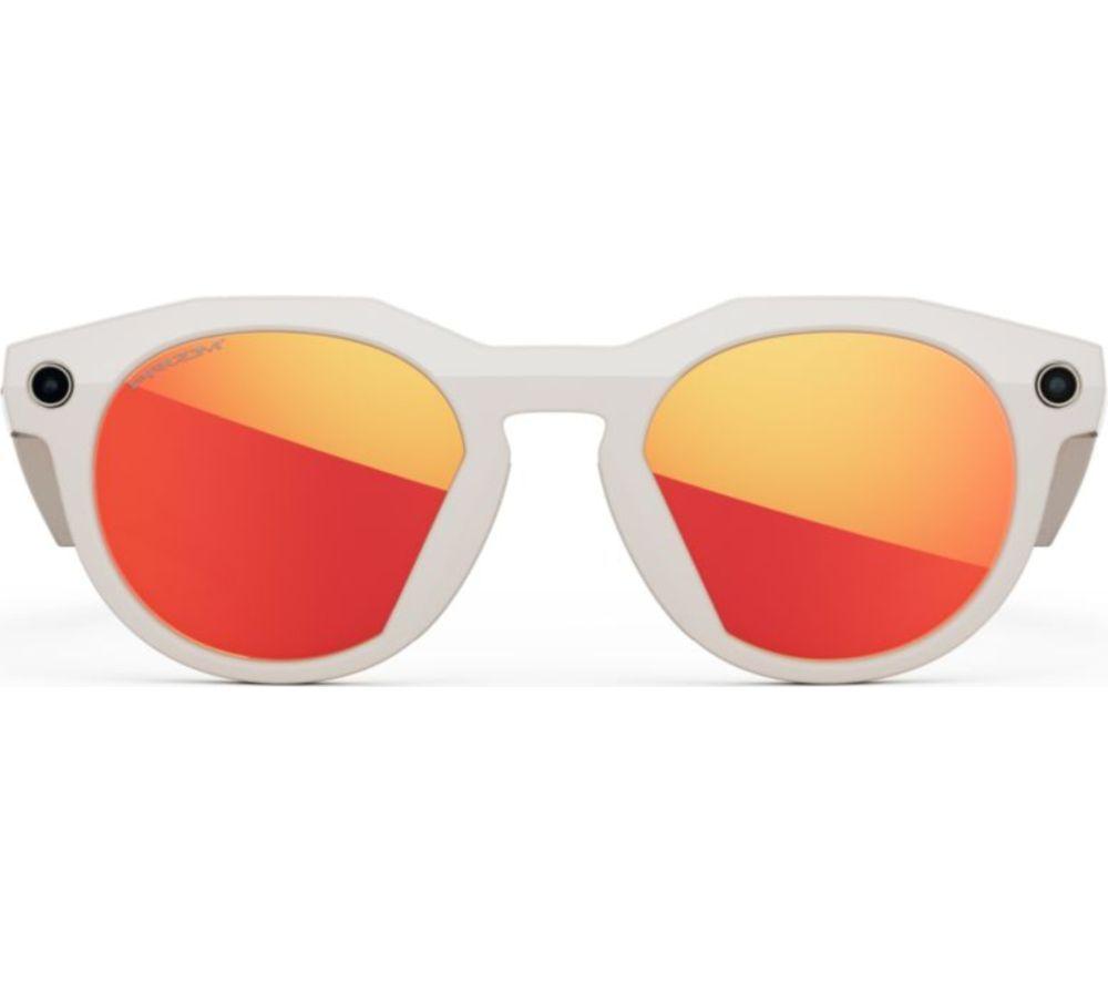 OAKLEY META HSTN Glasses - Warm Grey, Prizm Ruby image number 2 of 8