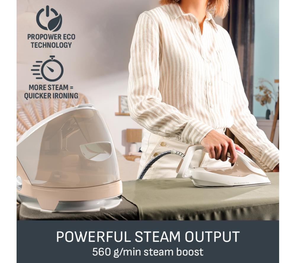 TEFAL Pro Express Eco GV9E22G0 Steam Generator Iron - Argile Moonlight image number 5 of 11