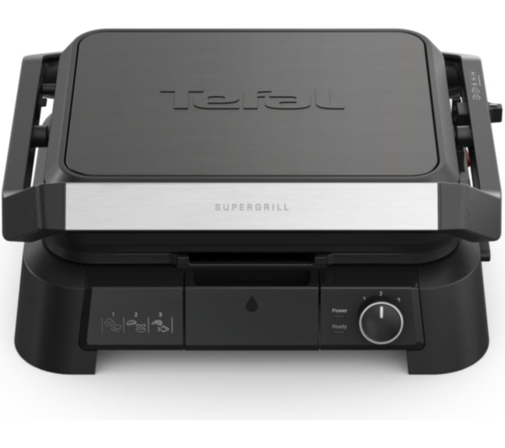 TEFAL SuperGrill 3-in-1 Tabletop Grill - Black