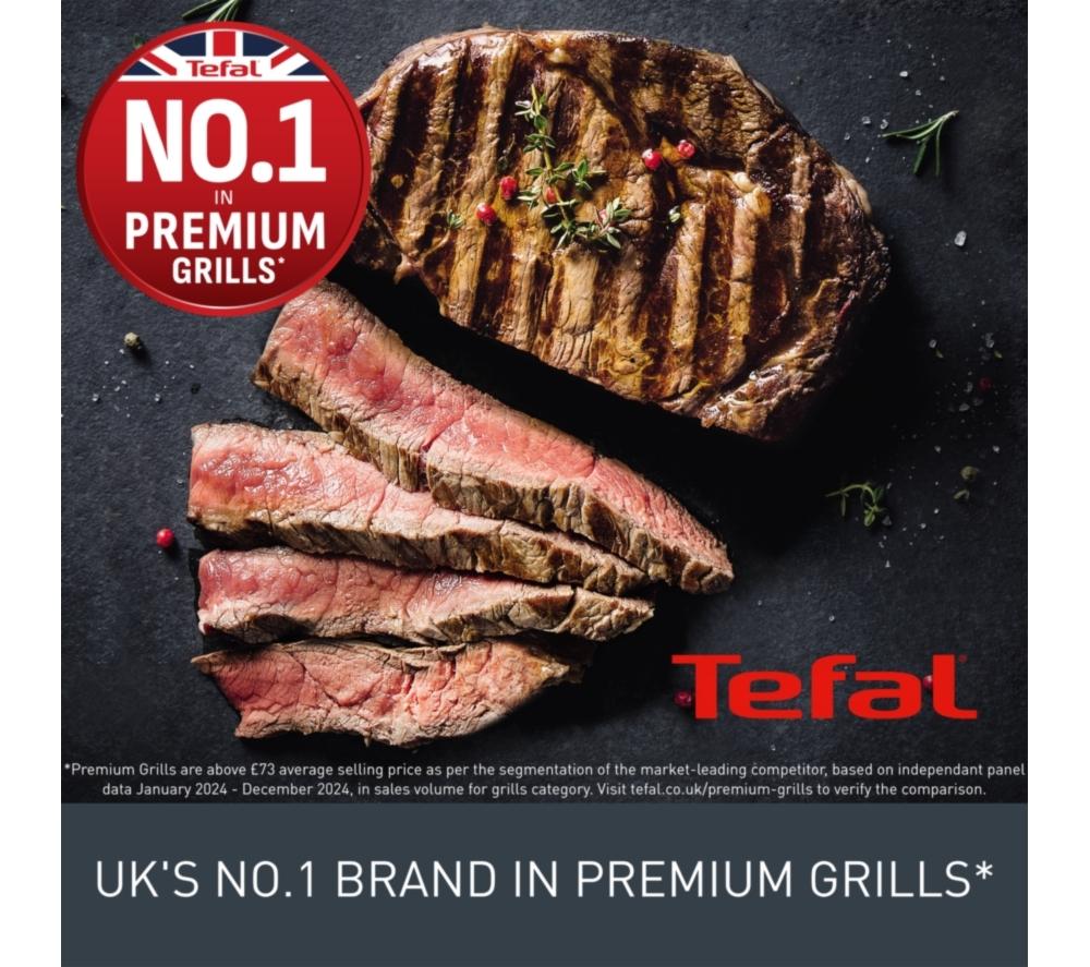 TEFAL SuperGrill 3-in-1 Tabletop Grill - Black image number 2 of 9