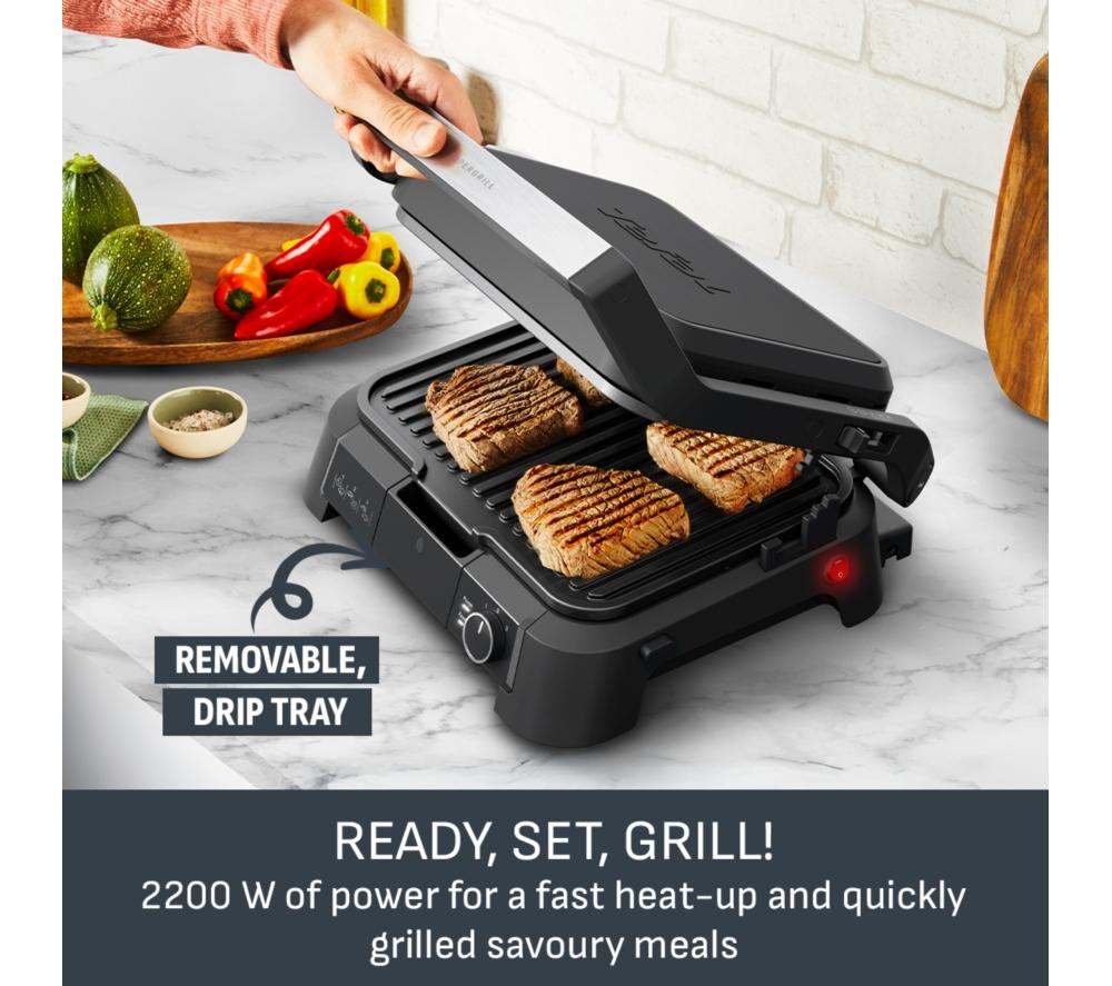 TEFAL SuperGrill 3-in-1 Tabletop Grill - Black image number 4 of 9