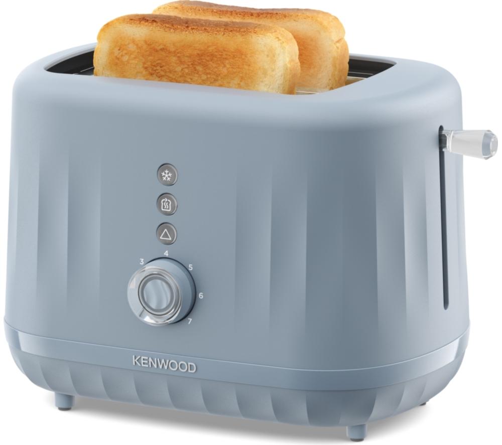 KENWOOD Ripple TCP06.000GY 2-Slice Toaster - Storm Blue Grey Matte image number 2 of 10