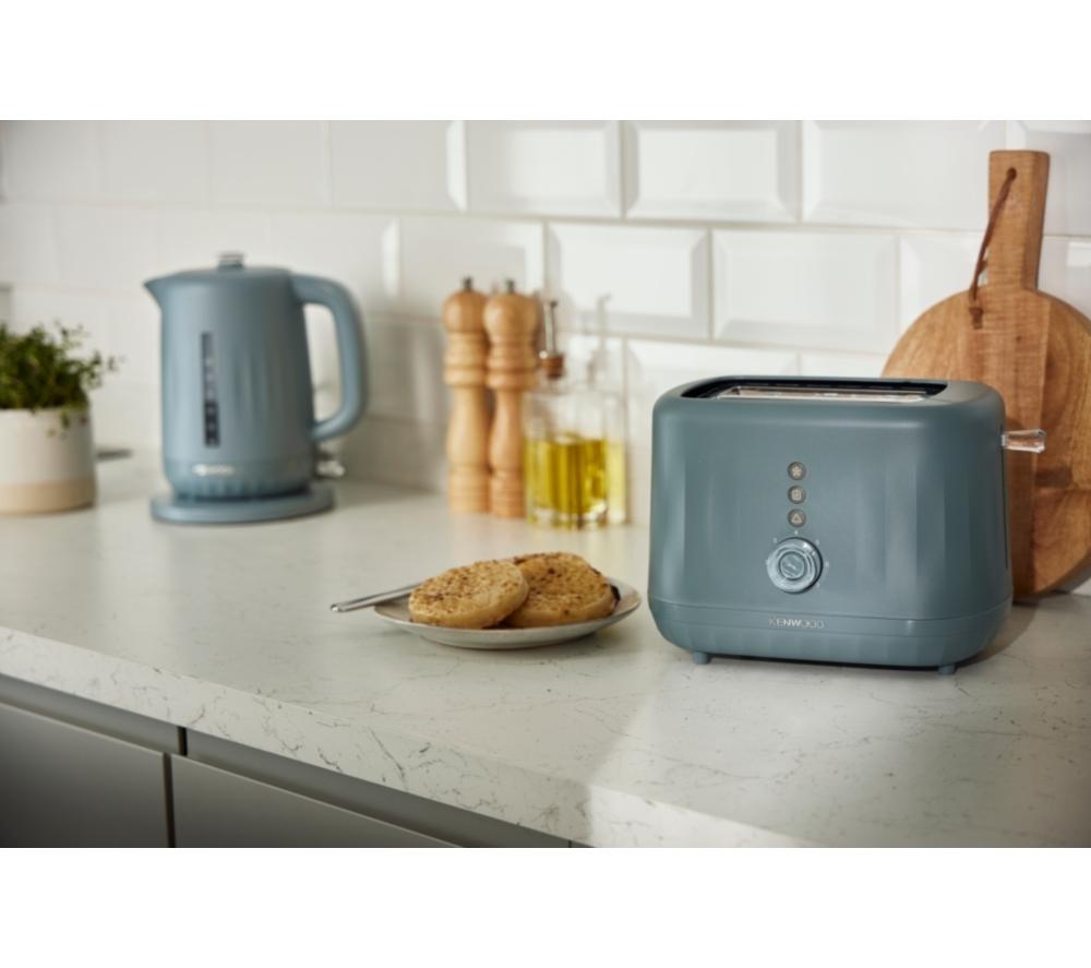 KENWOOD Ripple TCP06.000GY 2-Slice Toaster - Storm Blue Grey Matte image number 8 of 10