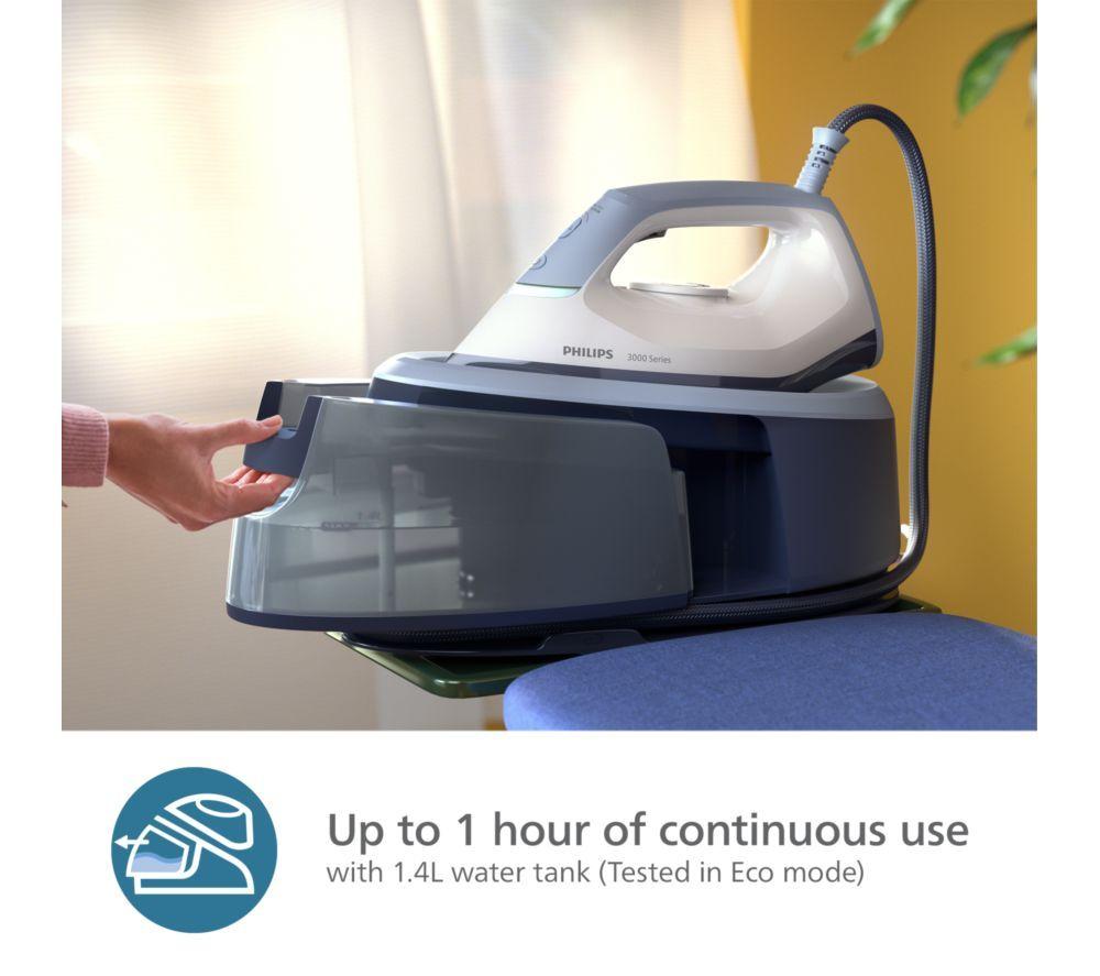 PHILIPS 3000 Series PSG3000/20 Steam Generator Iron - Blue image number 5 of 6