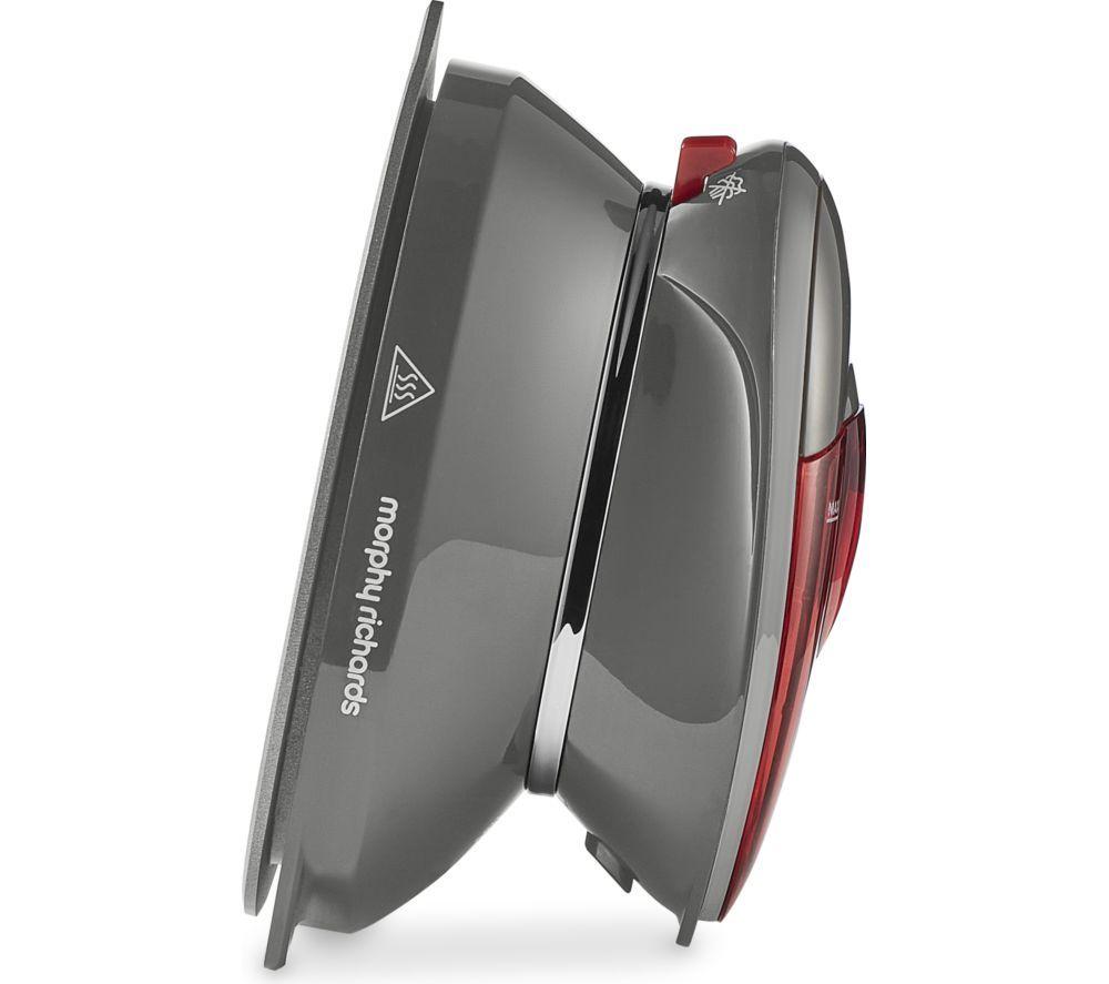 MORPHY RICHARDS Steam Compact 304000 Travel Steam Iron - Grey & Red image number 3 of 5