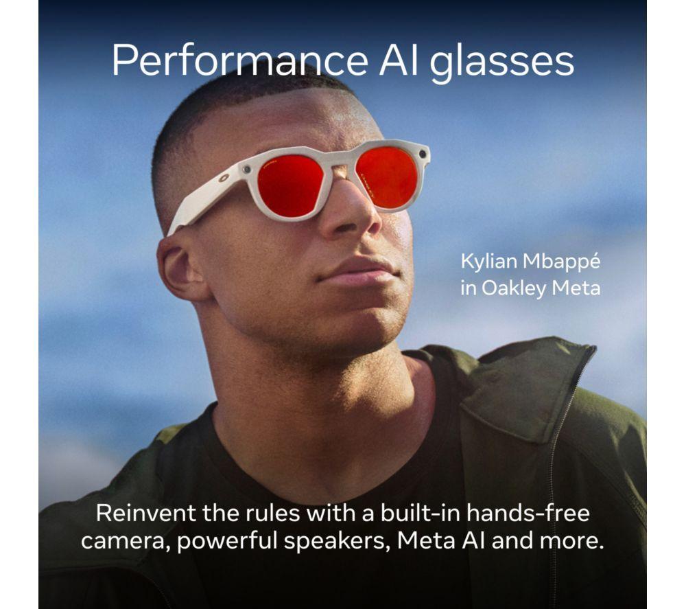 OAKLEY META HSTN Glasses - Clear, Clear to Grey Transitions image number 3 of 8