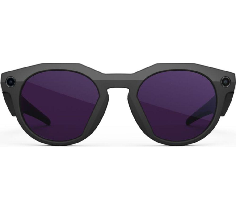 OAKLEY META HSTN Glasses - Black, Clear to Amethyst Transitions image number 2 of 8