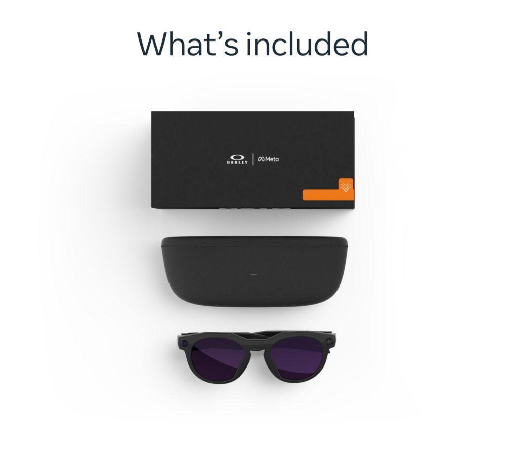 OAKLEY META HSTN Glasses - Black, Clear to Amethyst Transitions image number 4 of 8