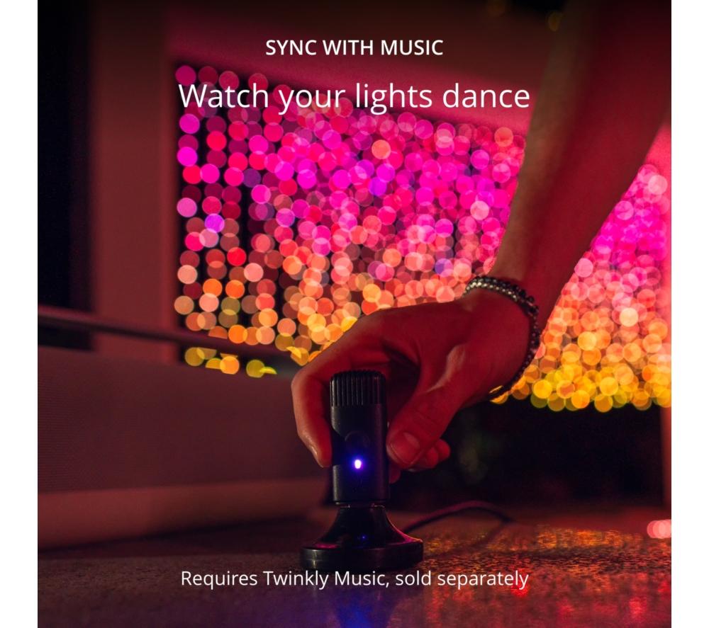 TWINKLY Curtain Gen 2.5 Smart RGB+W LED String Lights - 210 LEDs image number 7 of 14