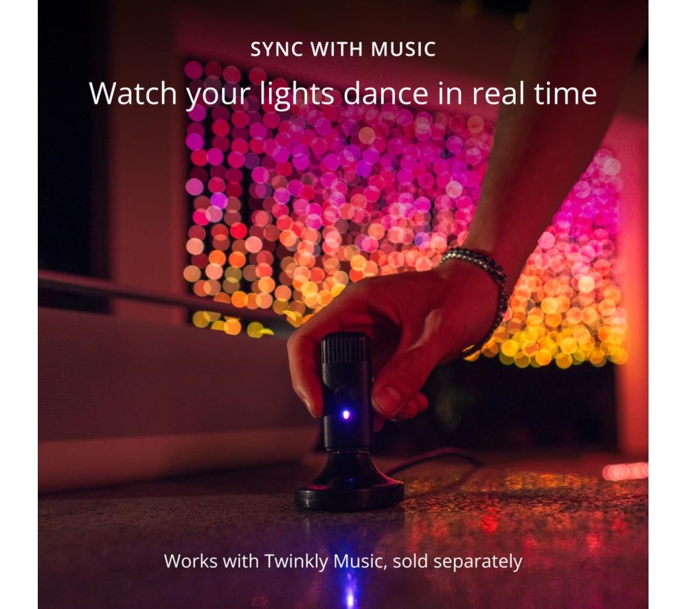 TWINKLY Curtain Gen 2.5 Smart RGB+W LED String Lights - 210 LEDs image number 13 of 14