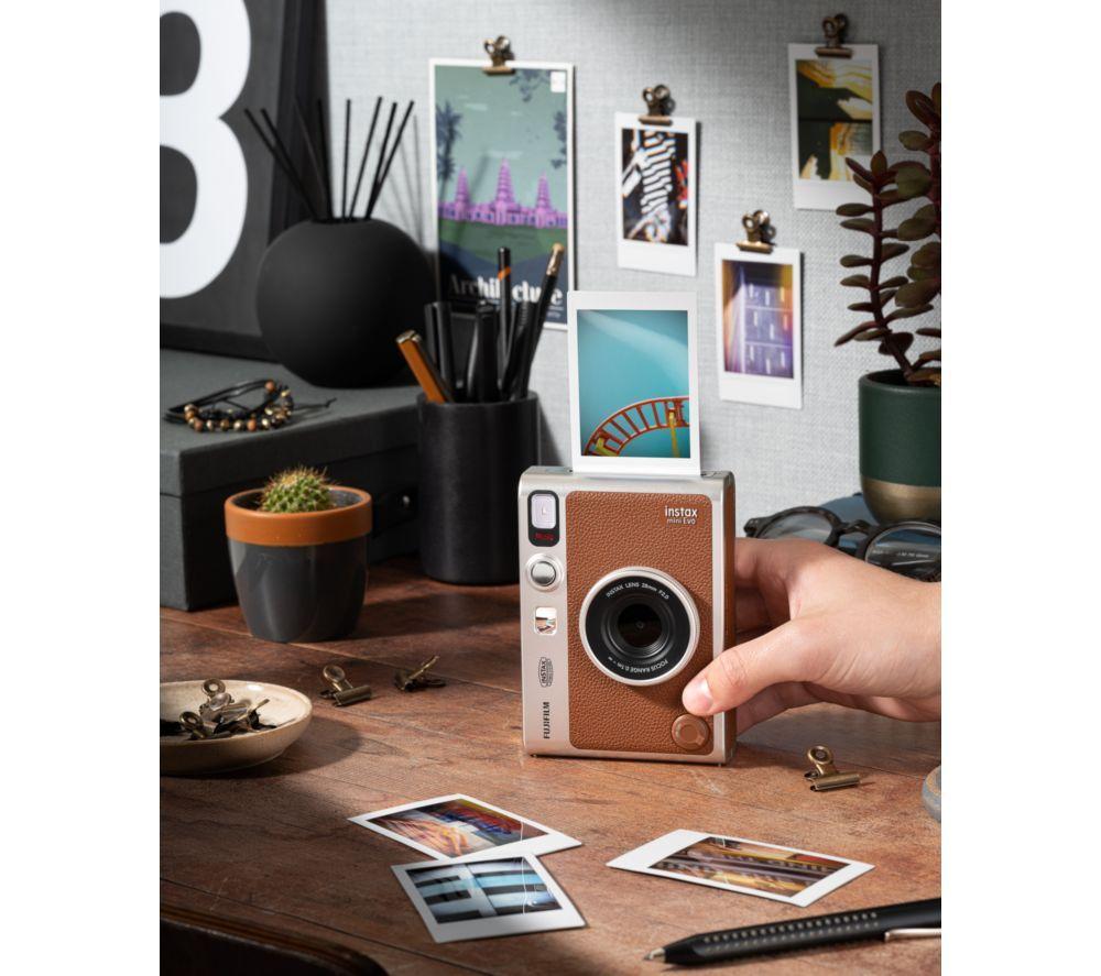INSTAX mini Evo Digital Instant Camera - Brown image number 7 of 8