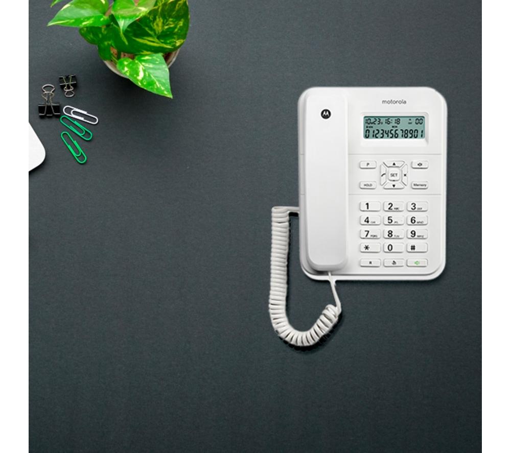MOTOROLA CT202 Corded Phone - White image number 4 of 4