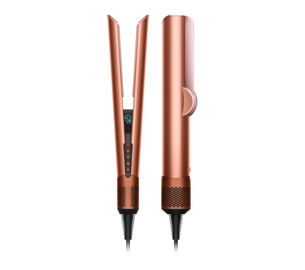 DYSON Airstrait Hair Straightener - Amber Silk & Pink Champagne