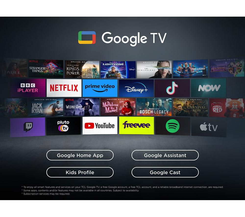 TCL C6K 50" QD-Mini LED 4K HDR Smart Google TV - 50C6K image number 12 of 15