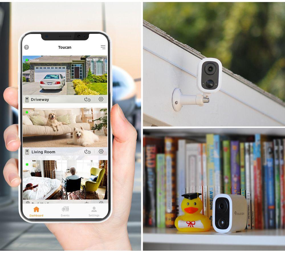 TOUCAN V3S4DX-ML 1296p WiFi Video Doorbell with Chime & Wireless Security Camera S4 image number 4 of 5