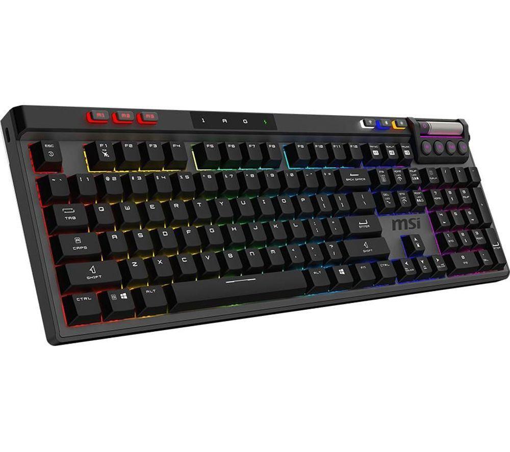 MSI STRIKE PRO Wireless Mechanical Gaming Keyboard - Grey image number 2 of 4