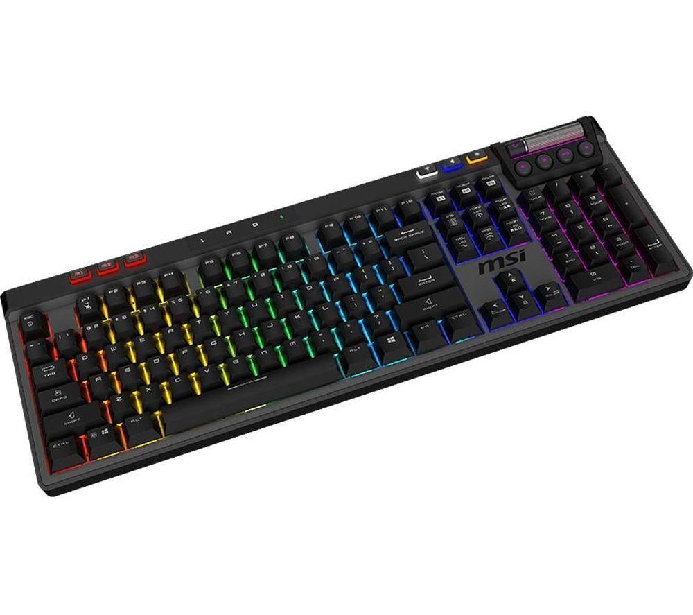 MSI STRIKE PRO Wireless Mechanical Gaming Keyboard - Grey image number 3 of 4