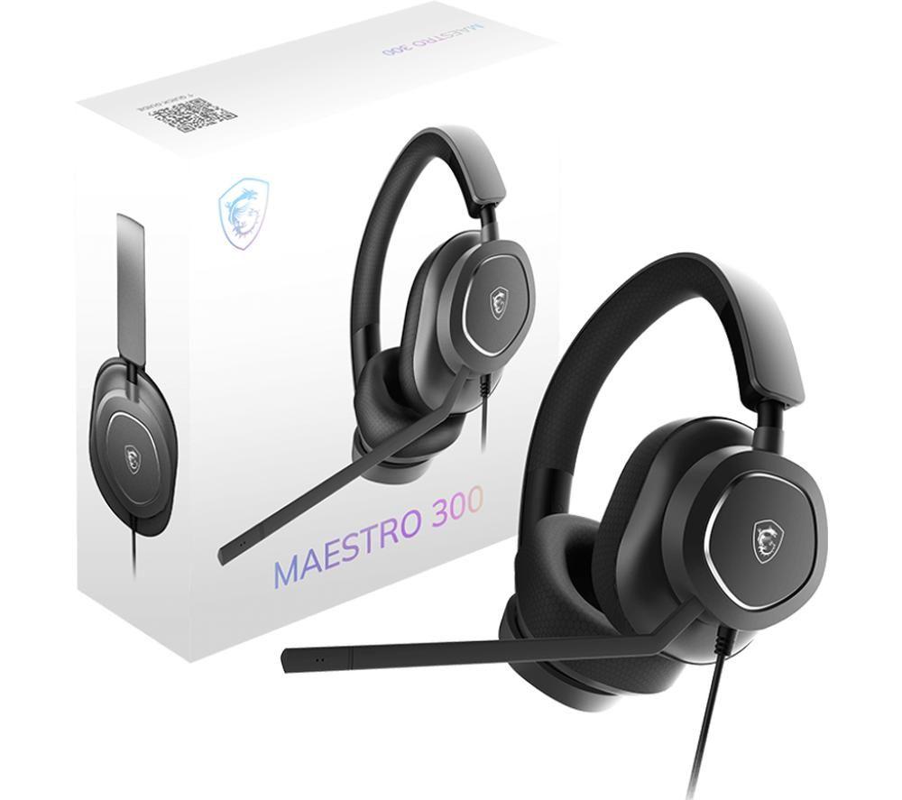 MSI Maestro 300 Gaming Headset - Black image number 5 of 5