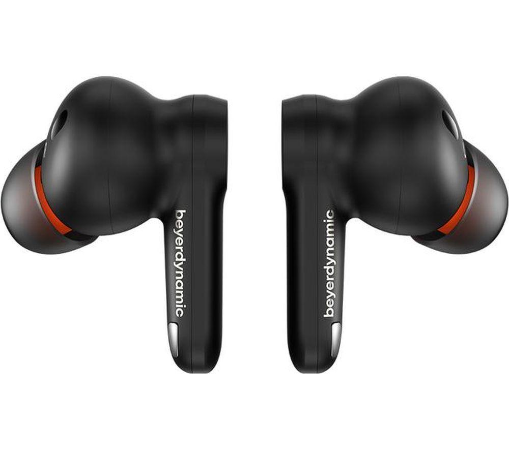 BEYERDYNAMIC Amiron 100 Wireless Bluetooth Noise-Cancelling Earbuds - Black image number 3 of 5