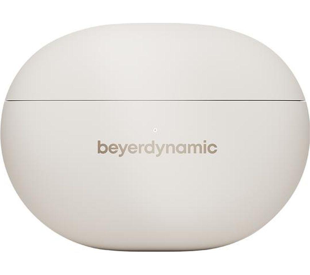 BEYERDYNAMIC Amiron 100 Wireless Bluetooth Noise-Cancelling Earbuds - Cream image number 5 of 5
