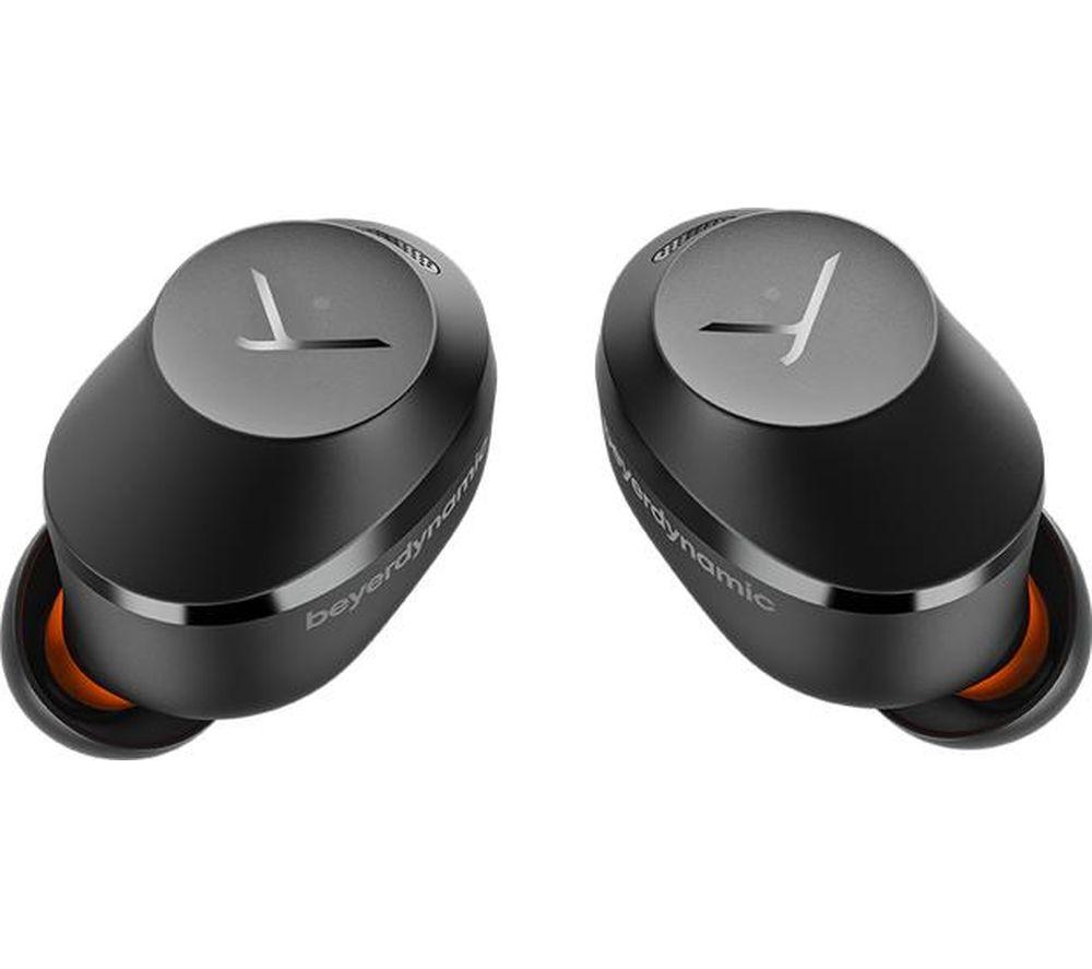 BEYERDYNAMIC Amiron 300 Wireless Bluetooth Noise-Cancelling Earbuds - Black image number 3 of 5