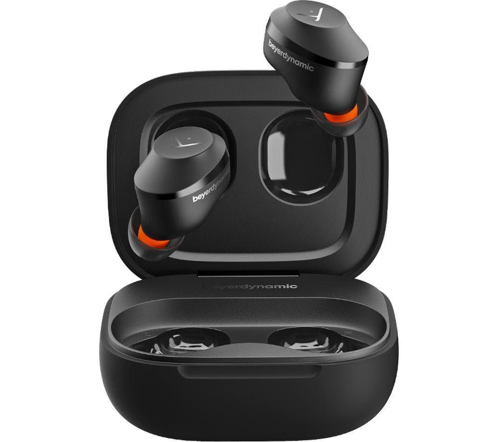 BEYERDYNAMIC Amiron 300 Wireless Bluetooth Noise-Cancelling Earbuds - Black image number 4 of 5