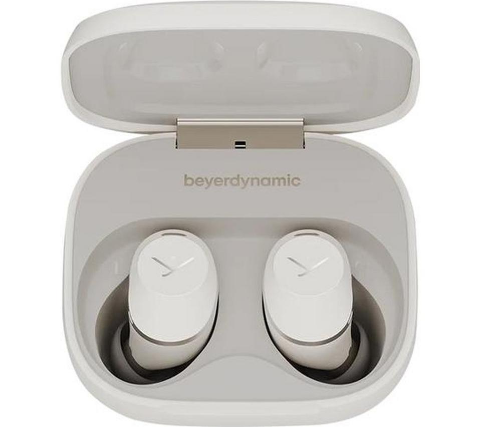 BEYERDYNAMIC Amiron 300 Wireless Bluetooth Noise-Cancelling Earbuds - Cream