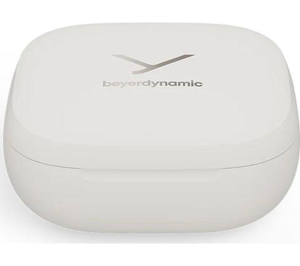 BEYERDYNAMIC Amiron 300 Wireless Bluetooth Noise-Cancelling Earbuds - Cream image number 2 of 9