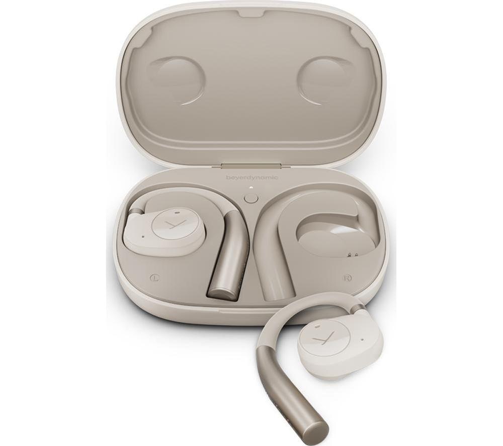 BEYERDYNAMIC Verio 200 Wireless Bluetooth Open-Ear Earbuds - Cream image number 4 of 5