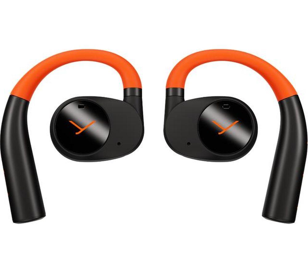 BEYERDYNAMIC Verio 200 Wireless Bluetooth Open-Ear Earbuds - Black & Orange image number 3 of 6
