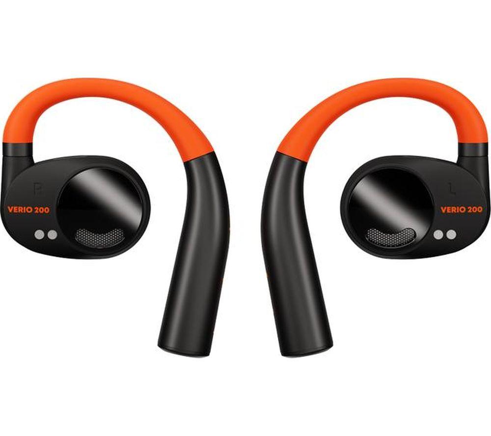 BEYERDYNAMIC Verio 200 Wireless Bluetooth Open-Ear Earbuds - Black & Orange image number 4 of 6