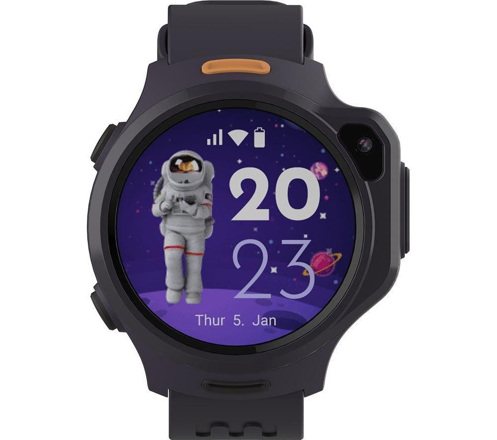 MYFIRST Fone R2 Smart Watch for Kids - Acai Purple, Silicon Strap image number 4 of 5