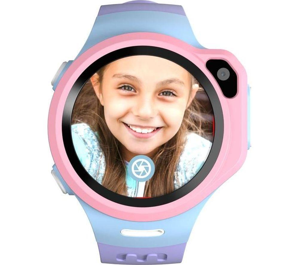 MYFIRST Fone R1s Smart Watch for Kids - Cotton Candy, Silicone Strap - S/M image number 2 of 4