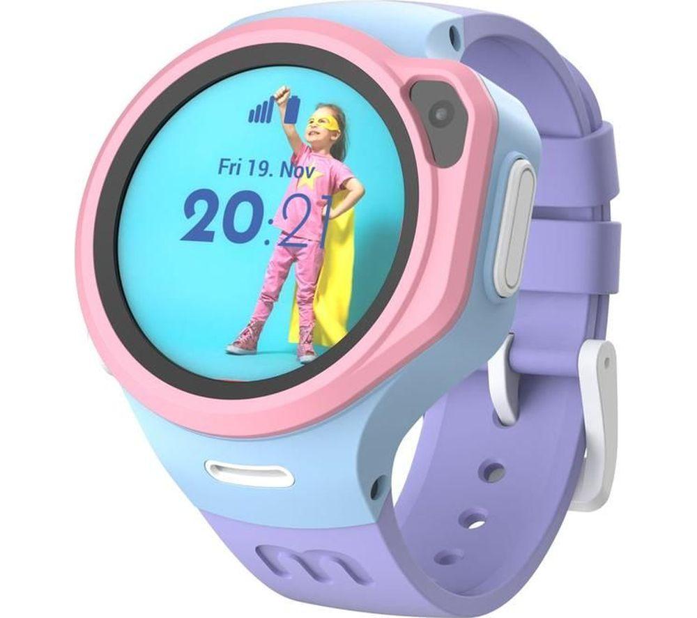 MYFIRST Fone R1s Smart Watch for Kids - Cotton Candy, Silicone Strap - S/M image number 3 of 4