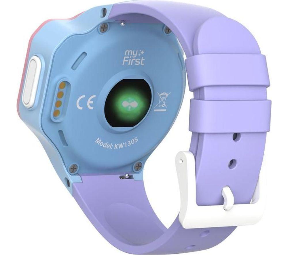 MYFIRST Fone R1s Smart Watch for Kids - Cotton Candy, Silicone Strap - S/M image number 4 of 4