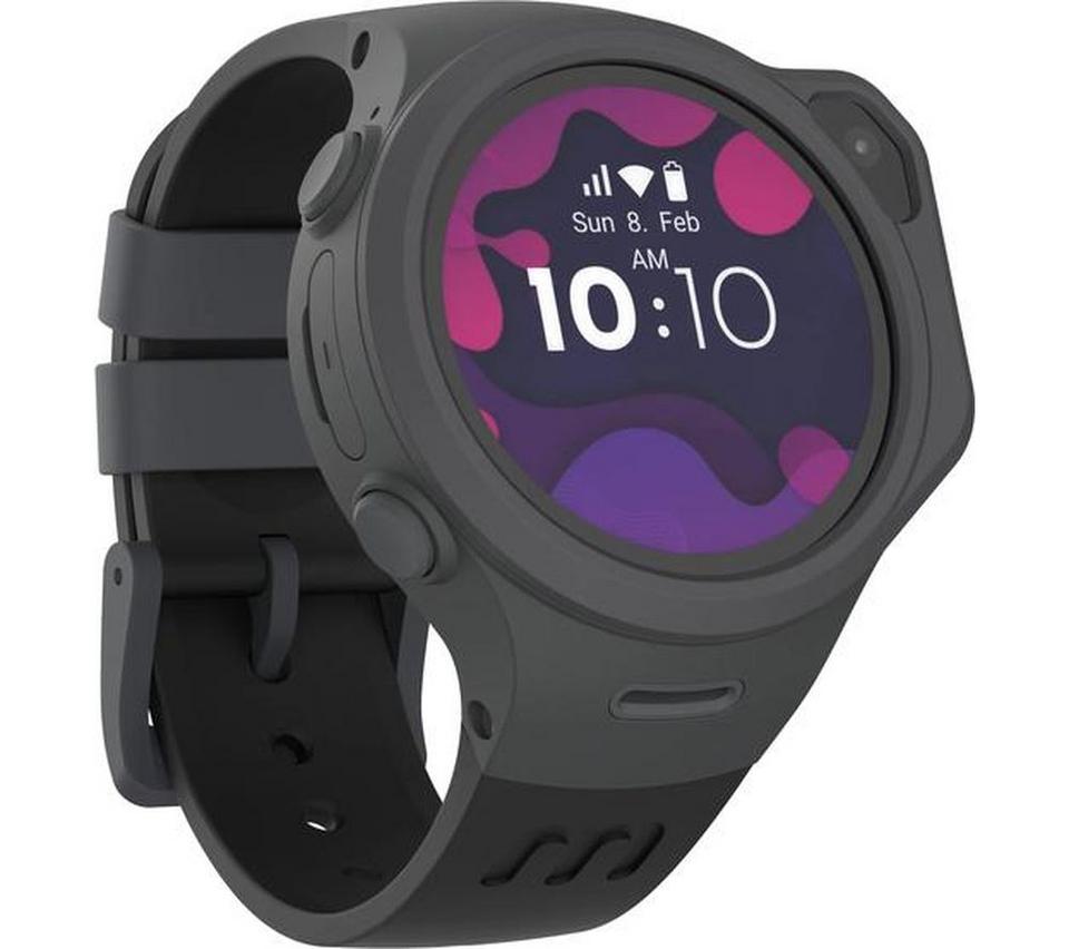 MYFIRST Fone R1c KW1305SA-GY02 Smart Watch for Kids - Grey, Silicon Strap