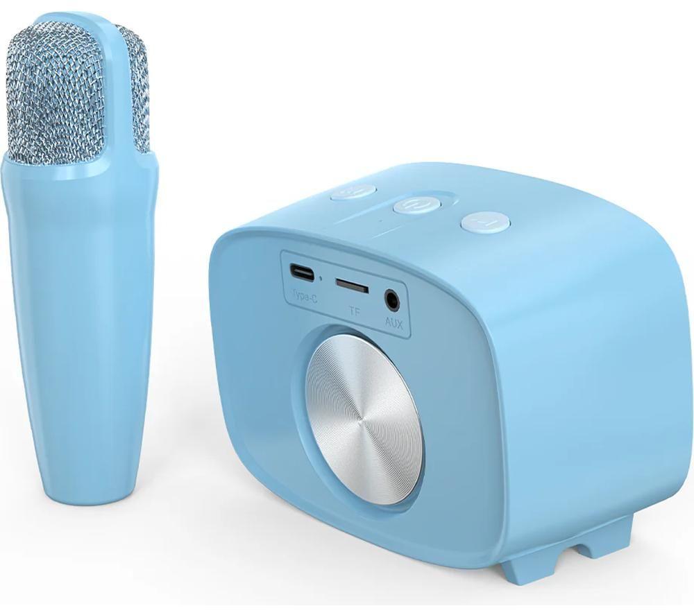 MYFIRST Voice 2 Kids' Karaoke System - Blue image number 2 of 4
