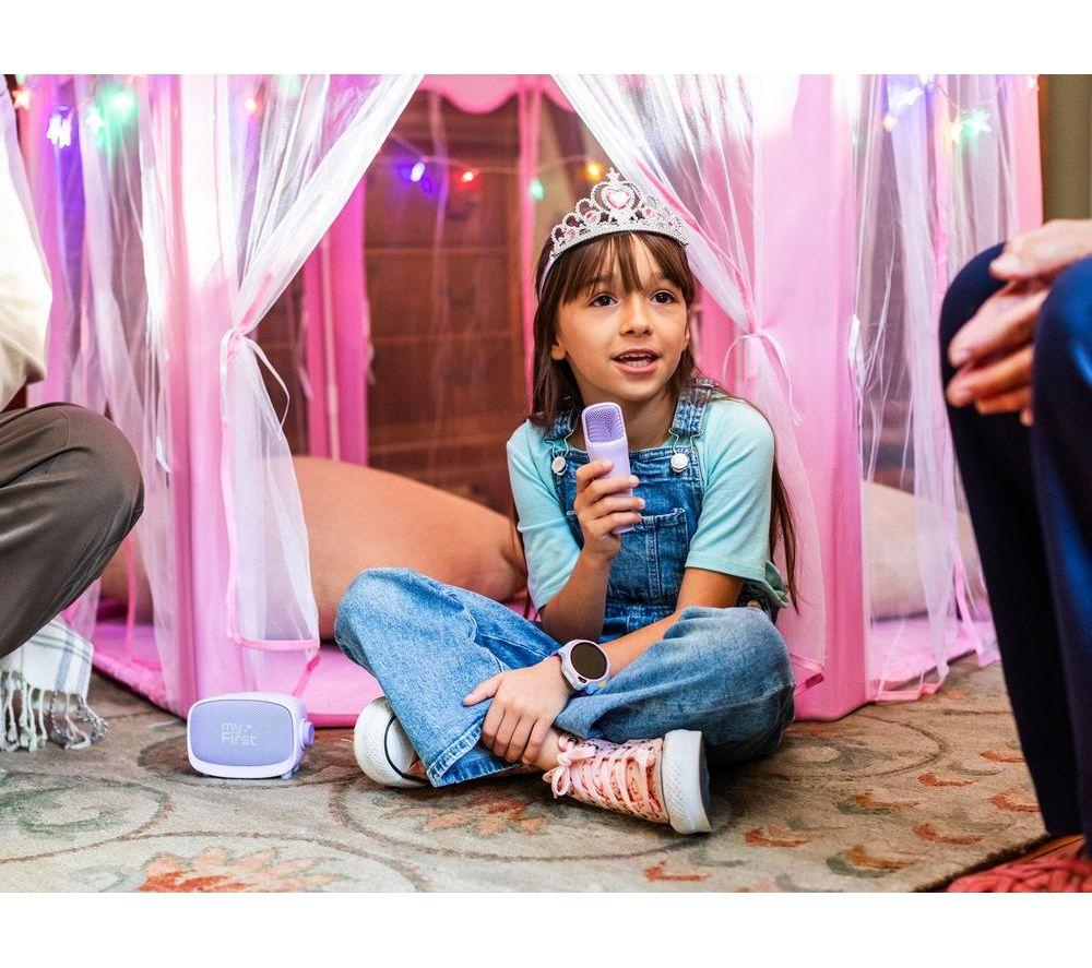 MYFIRST Voice 2 Kids' Karaoke System - Purple image number 2 of 7