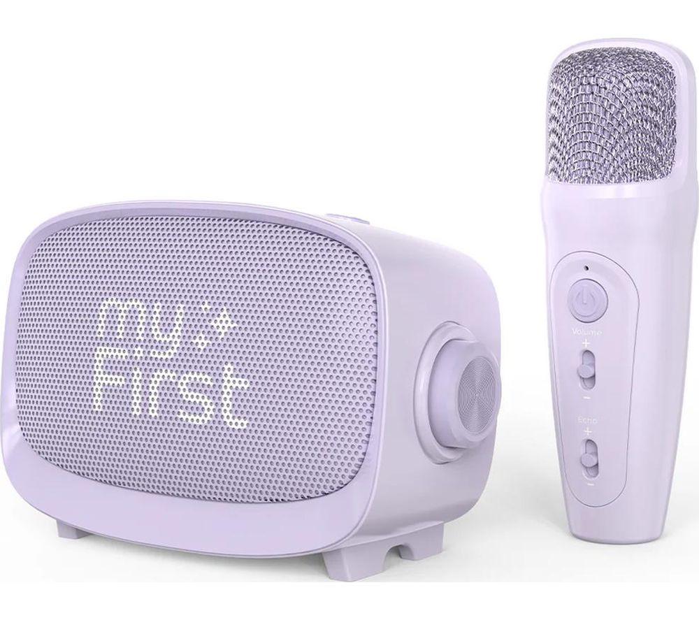 MYFIRST Voice 2 Kids' Karaoke System - Purple image number 4 of 7