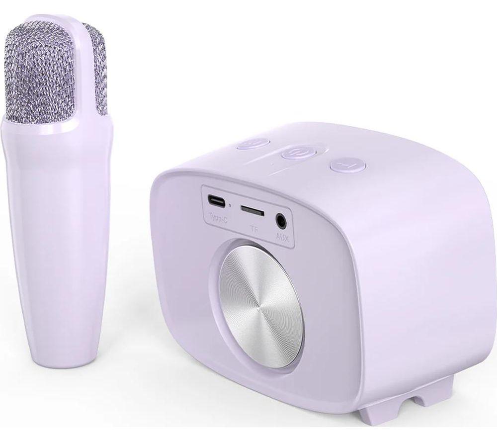 MYFIRST Voice 2 Kids' Karaoke System - Purple image number 6 of 7