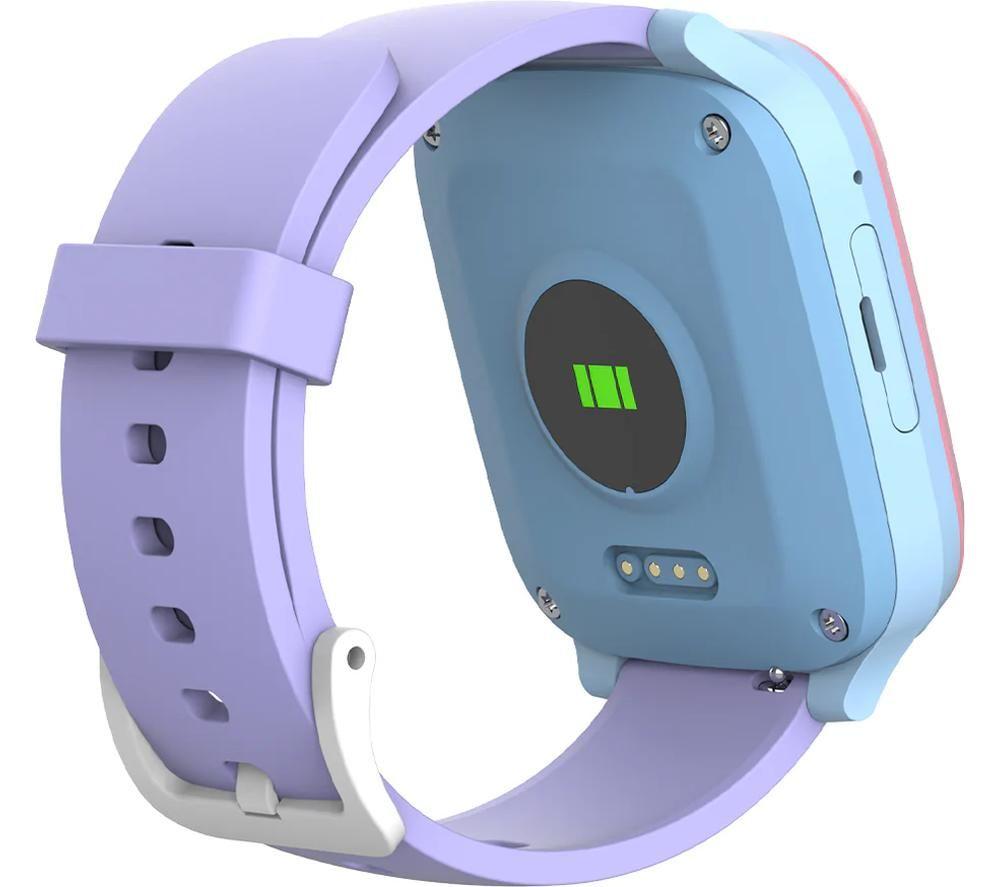 MYFIRST Fone S3 Smart Watch for Kids - Cotton Candy Mix, Silicon Strap image number 2 of 4