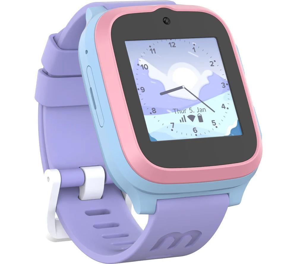 MYFIRST Fone S3 Smart Watch for Kids - Cotton Candy Mix, Silicon Strap image number 3 of 4