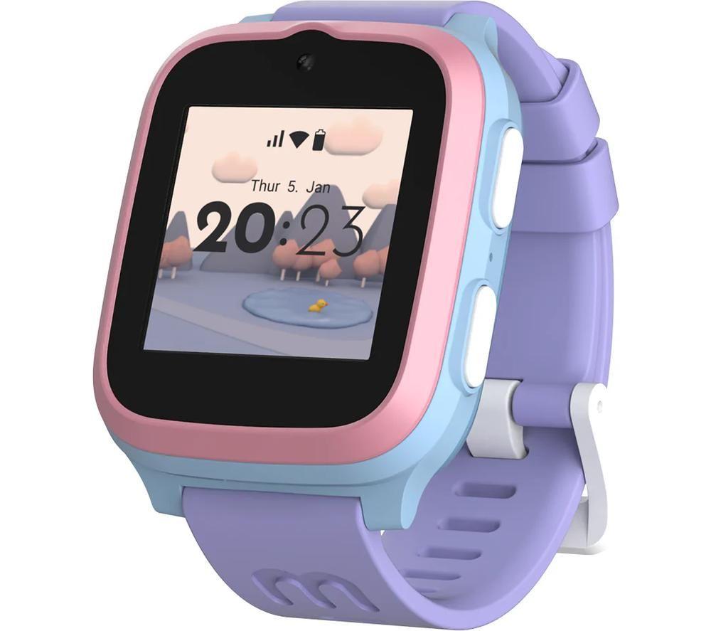 MYFIRST Fone S3 Smart Watch for Kids - Cotton Candy Mix, Silicon Strap image number 4 of 4