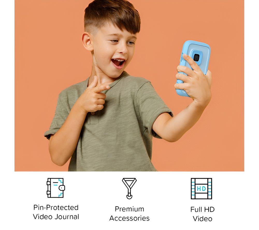 MYFIRST Camera 50 Kids' AI Digital Camera - Blue image number 2 of 5