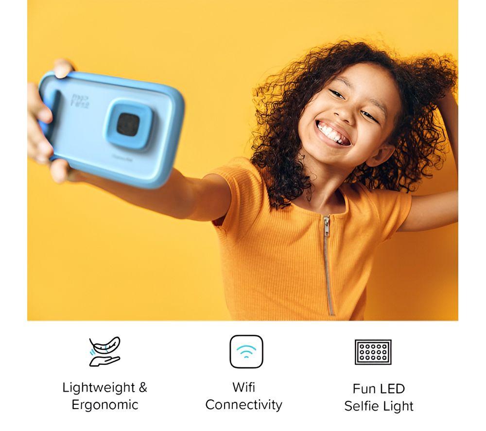 MYFIRST Camera 50 Kids' AI Digital Camera - Blue image number 4 of 5