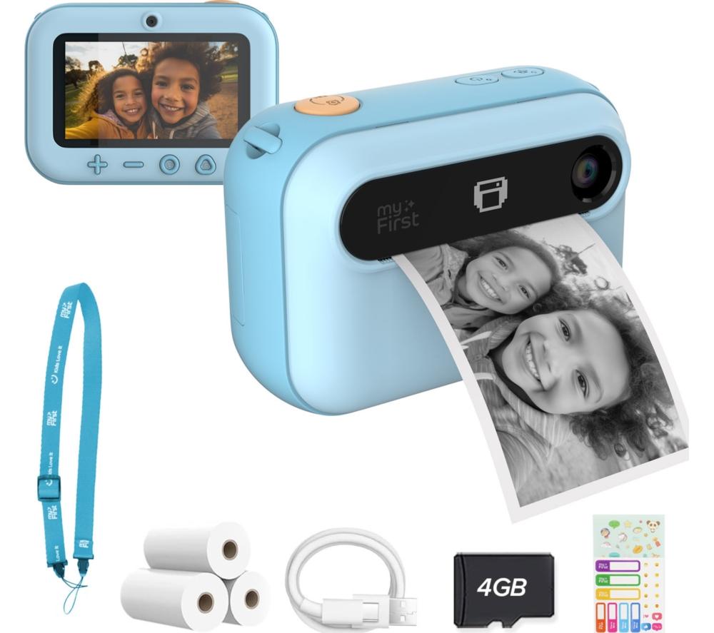 MYFIRST Insta 20 Kids Compact Camera - Blue
